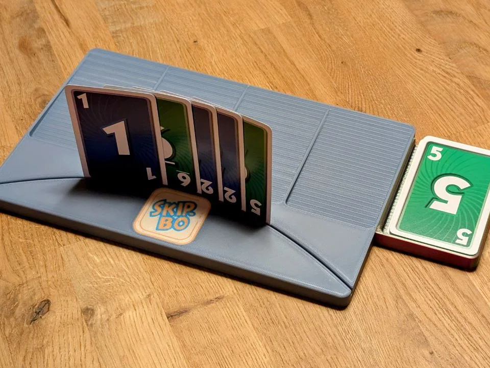 Skip-Bo Card Stand (for kids)