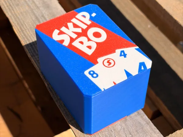 SKIP-BO Card Organizer | Easy Print