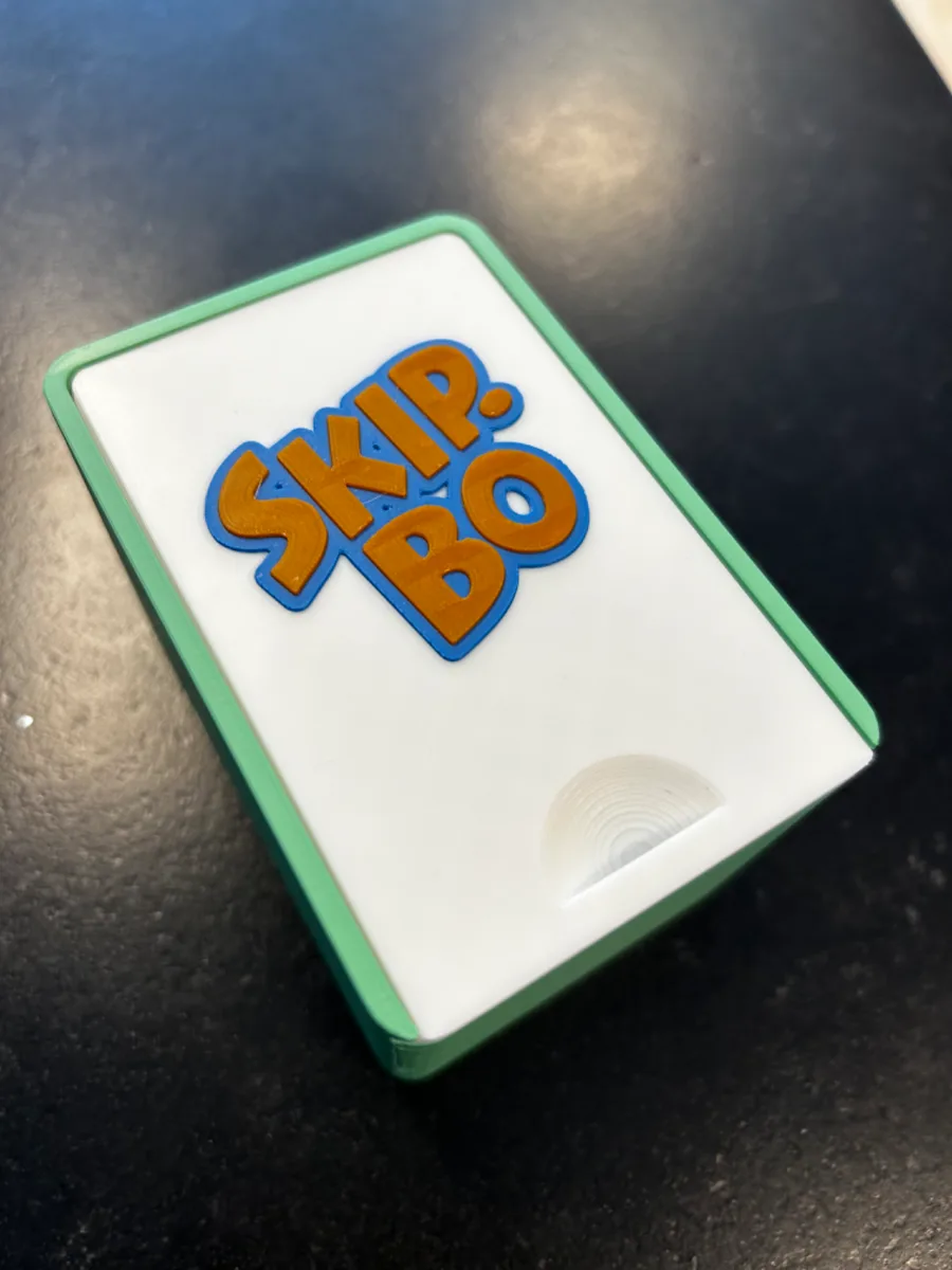 Skip-bo Box with Logo Lid