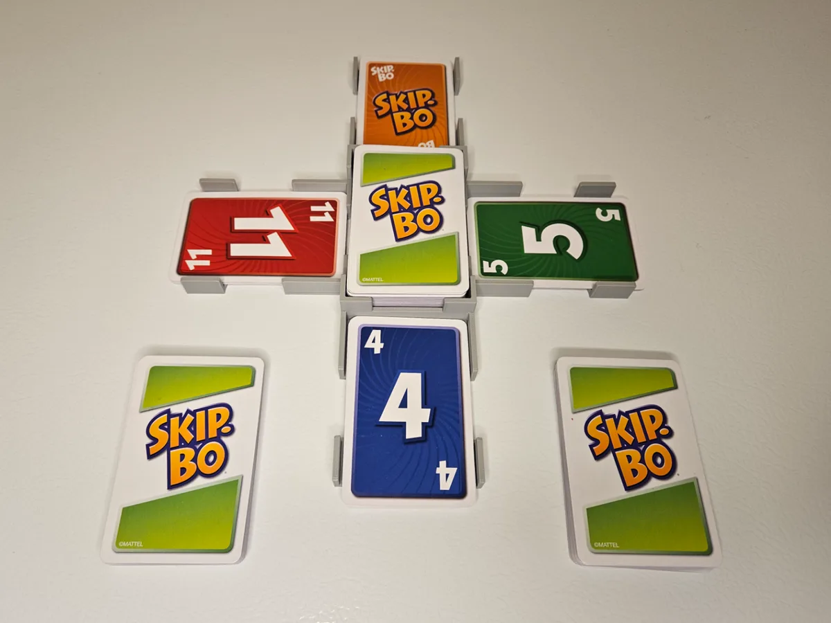 Skip-Bo Card Rack - One Piece