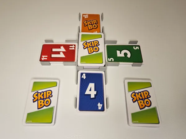 Skip-Bo Card Rack - One Piece