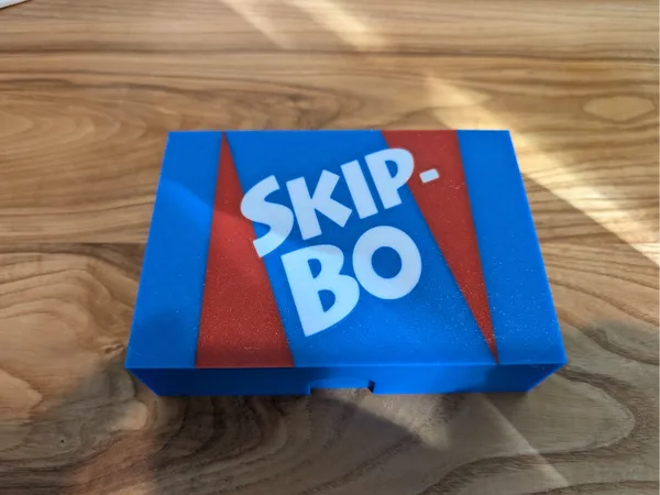 Skip Bo Card Box