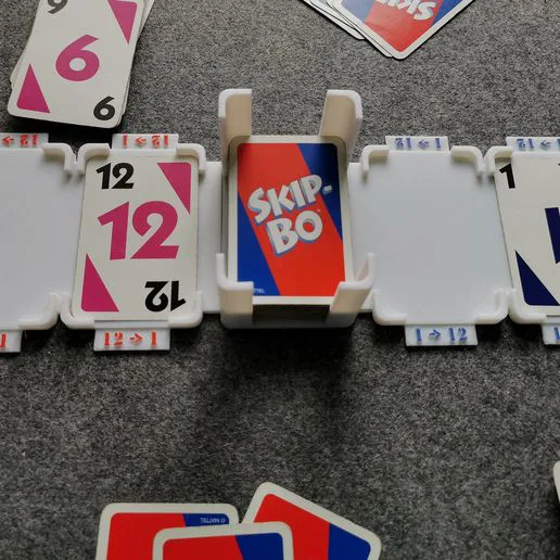 Skip-Bo card holder