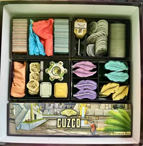 Cuzco Deluxe Edition Boardgame Organizer - Queen Games