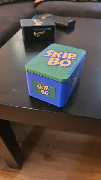 Slide-n-Lock Box for Skip-Bo