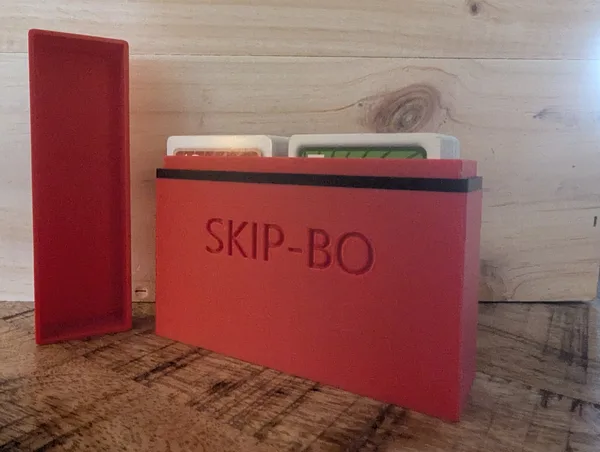 Skip-bo cardbox