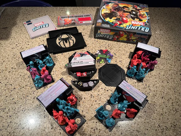 Marvel United Spider-Geddon Box Reorganizer