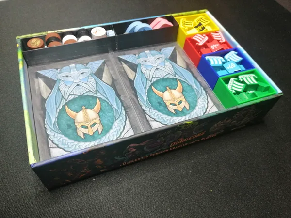 Tiny Epic Vikings Insert (for sleeved cards)