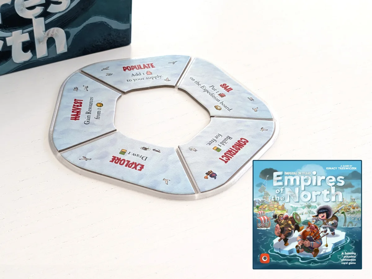 Empires of the North - Action Tile Frame