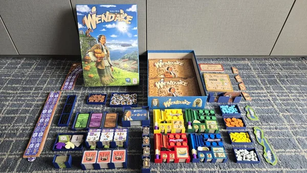 Wendake Board Game Insert (Including New Allies Expansion)