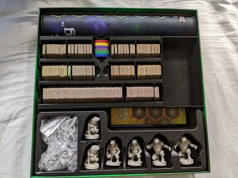 Cosmic Frog tile organizer