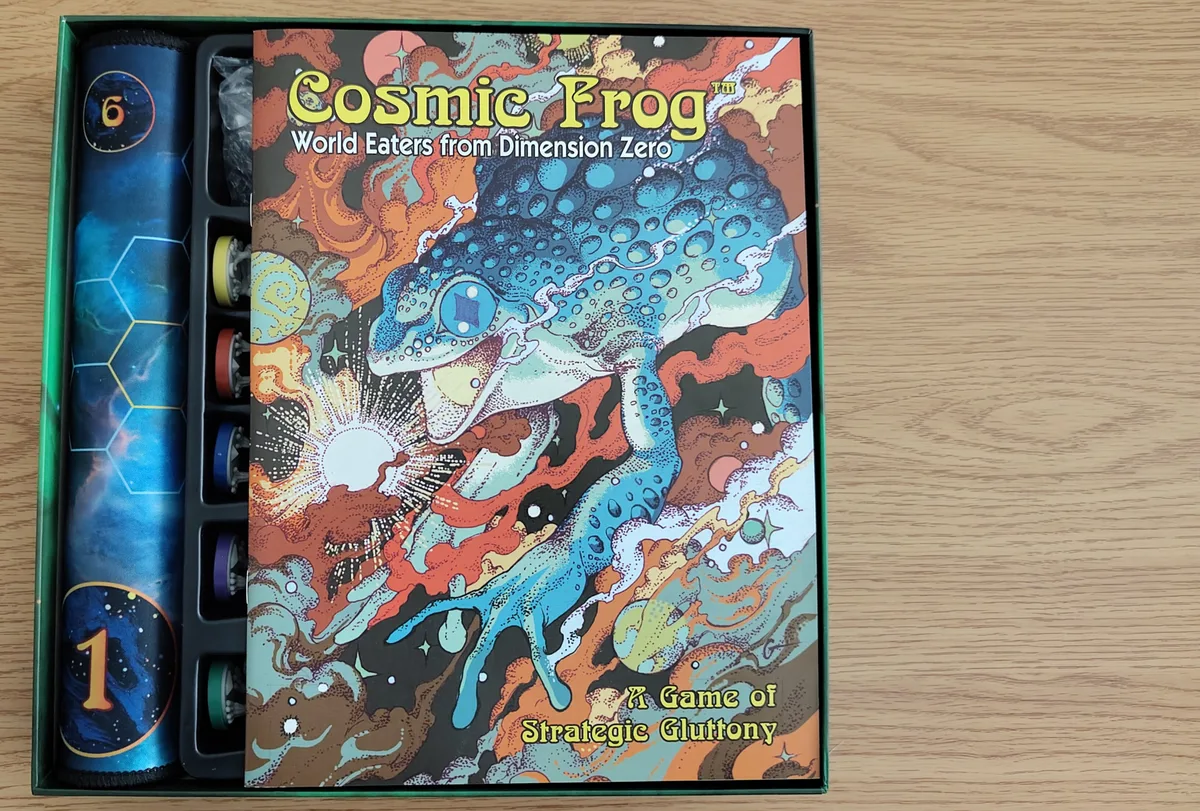 Cosmic Frog Insert - Remix - More card space, no text