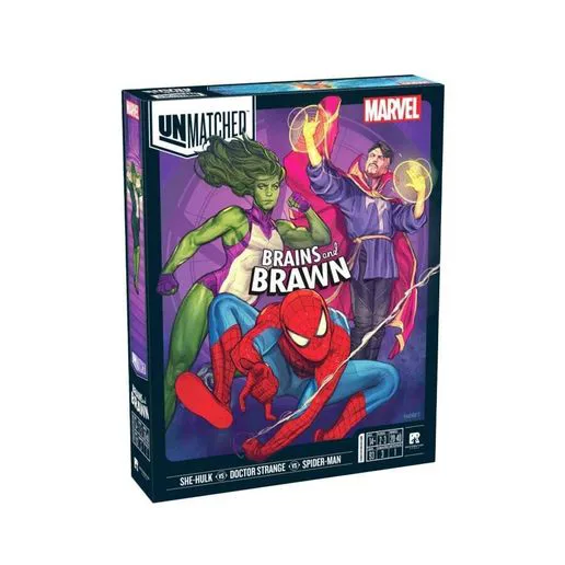 Unmatched – Brains and Brawn (Fan-Made Hero Cubes)