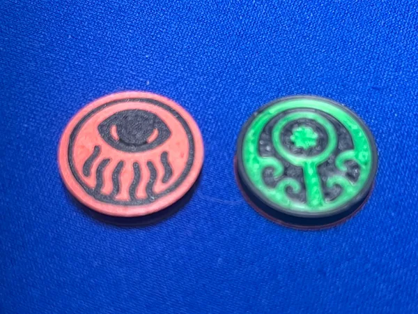 Arkham Horror - Clue/Doom Token (Double Sided)