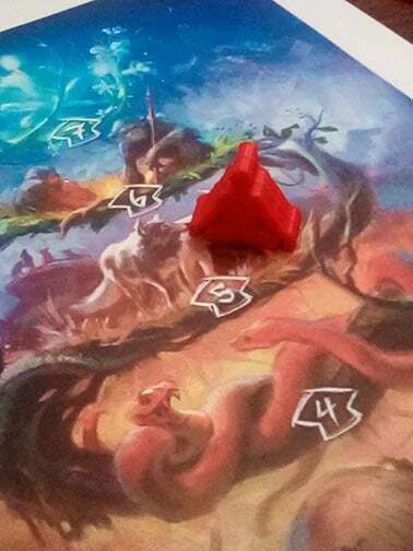 Lotus Pose Meeple