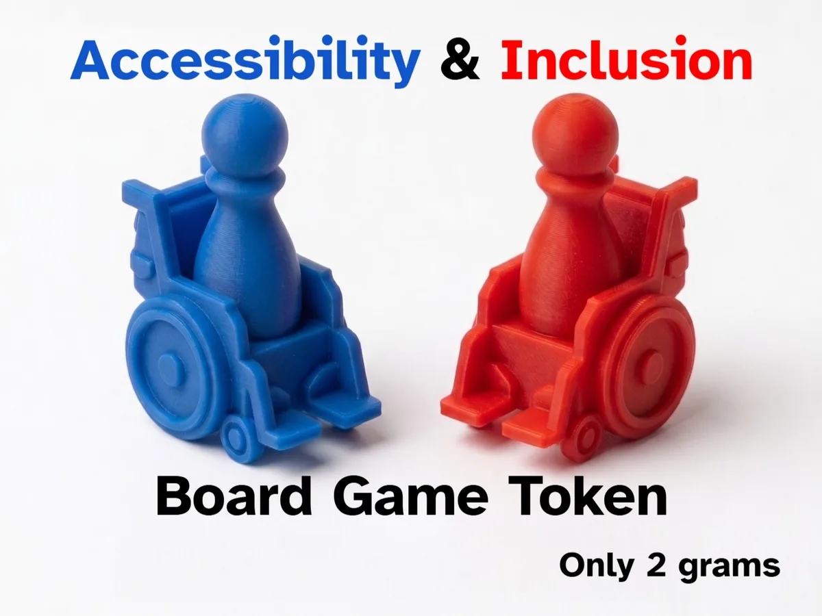 Accessibility & Inclusion Board Game Token