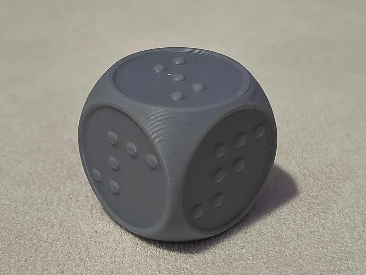 Braille Gaming Dice - Accessibility