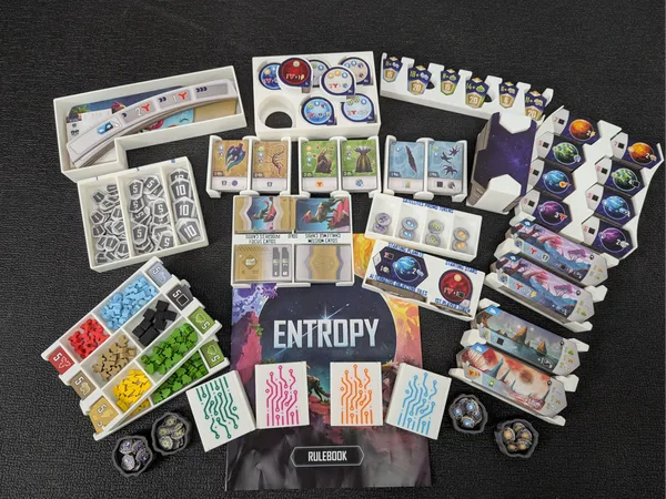 Entropy Board Game Insert