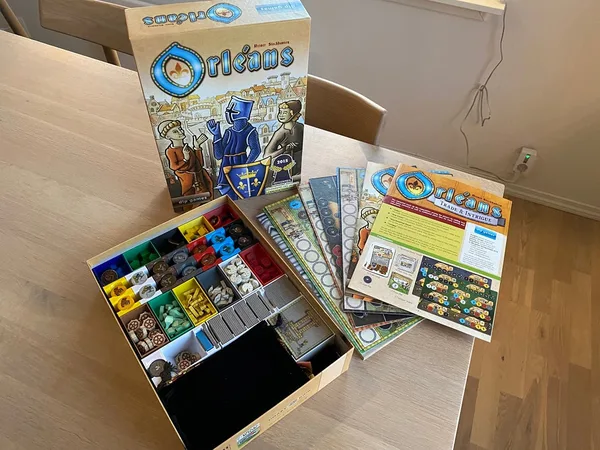 Orleans board game insert