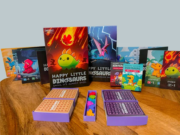 Happy Little Dinosaurs Board Game Organizer for ALL EXPANSIONS