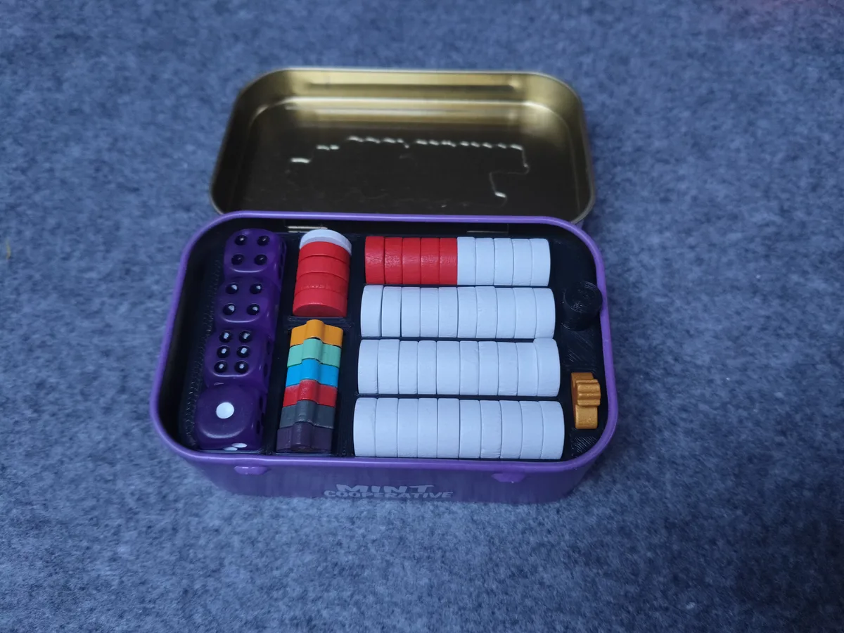 Mint cooperative insert
