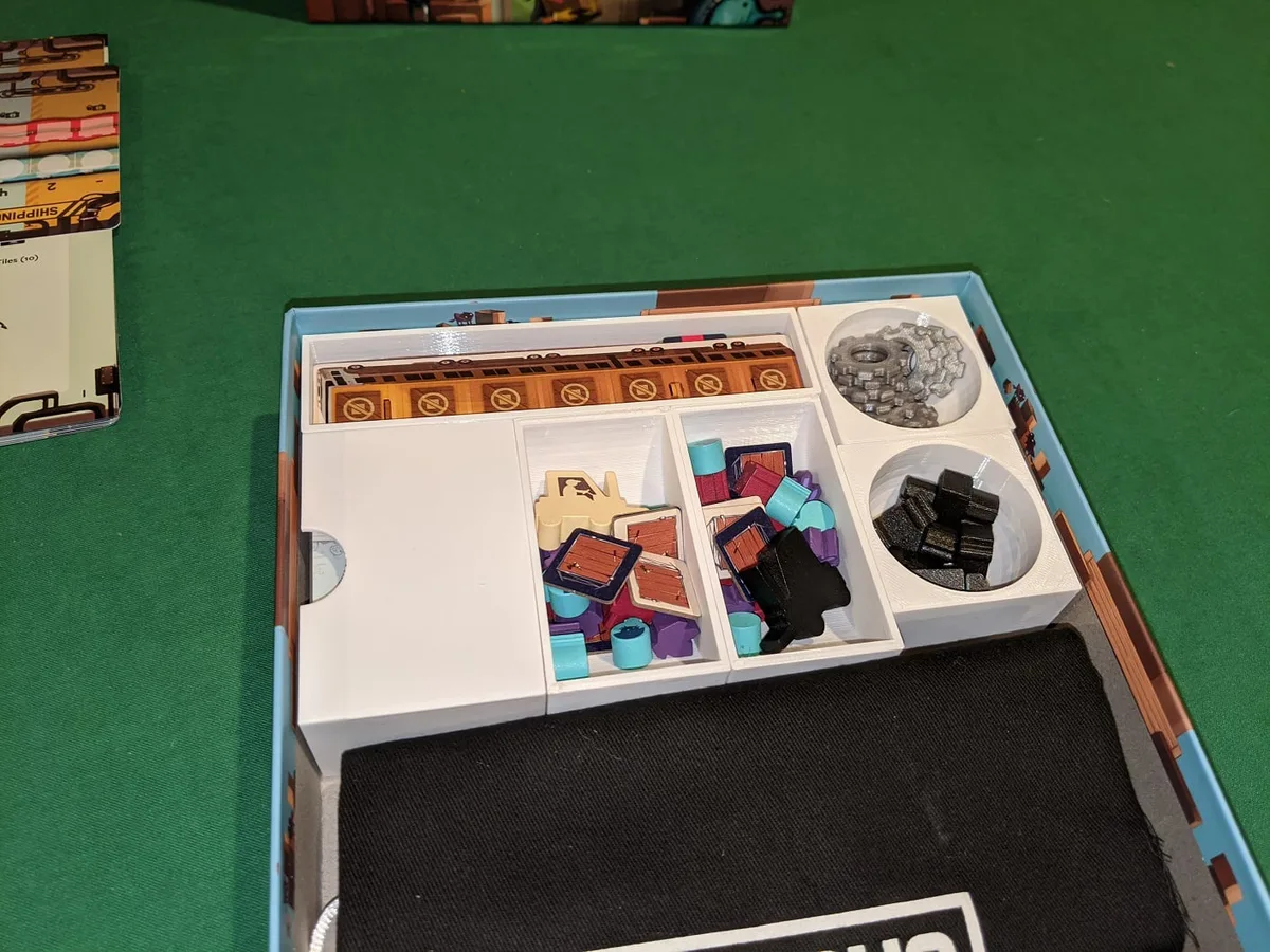 Curious Cargo Board Game Organizer