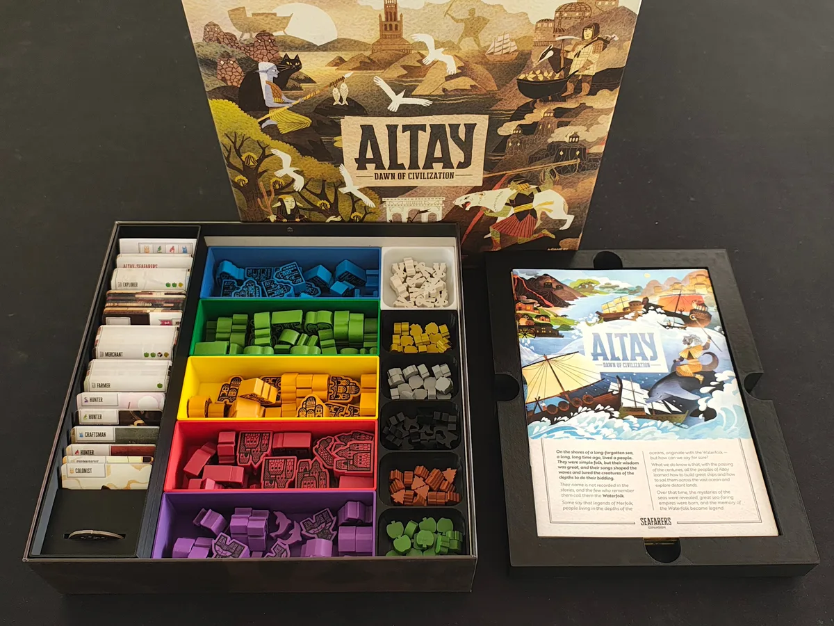 Altay: Dawn of Civilization and Seafarers expansion Inserts