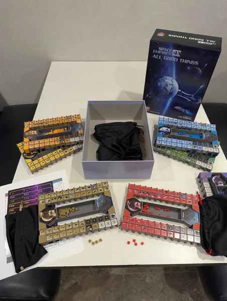 Insert / Organizer for Space Empires 4X by GMT