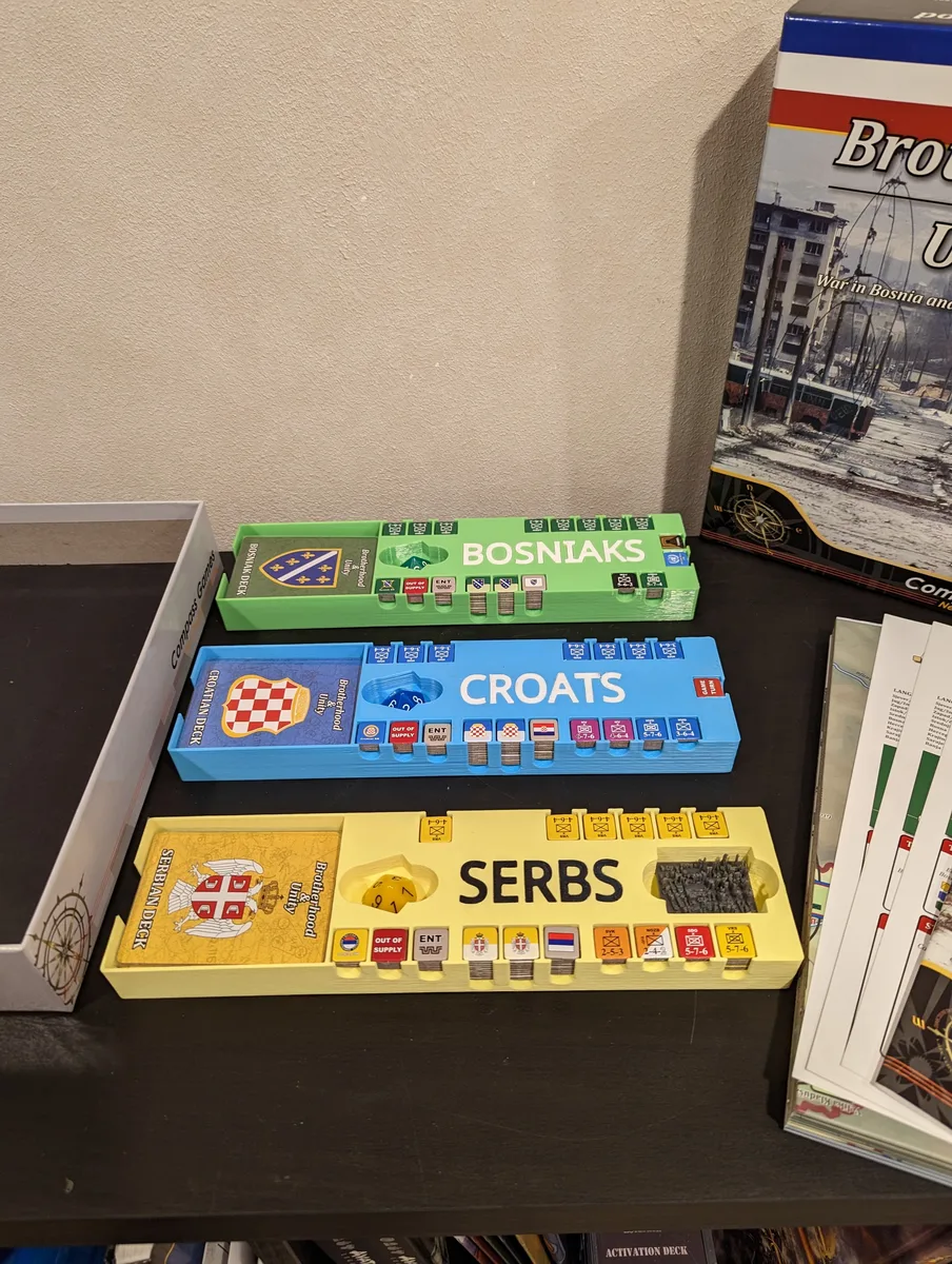 Organizer for Brotherhood & Unity CDG - Compass Games
