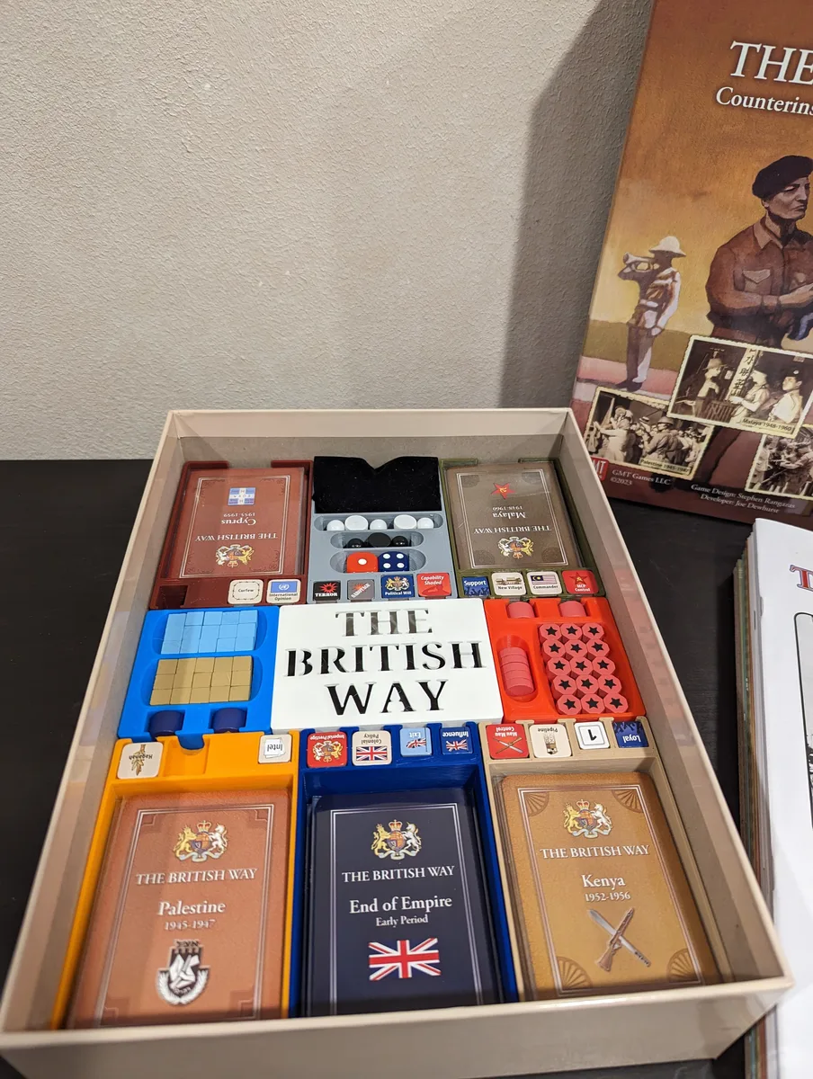Organizer for The British Way (GMT COIN)