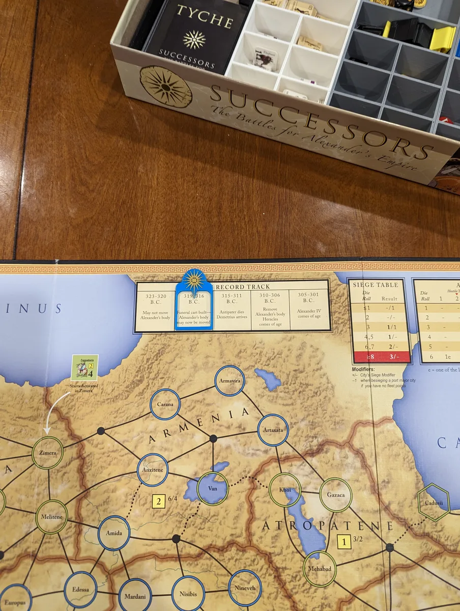 GMT Successors 3E Turn Marker