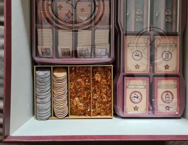 Trickerion - Coins and shards tray (Monedas y Fragmentos)