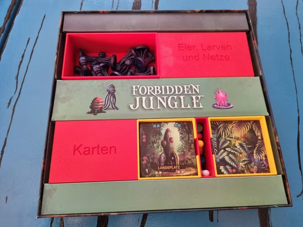 Forbidden Jungle Inlay für die Schmidtspiel Version