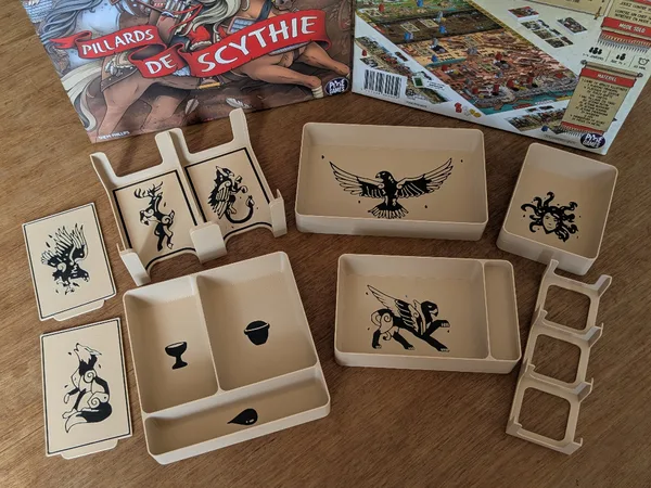 Raiders Of Scythia Boardgame Organiser/Insert