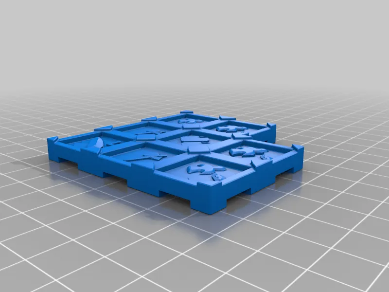 Endless Winter Board game terrain tiles