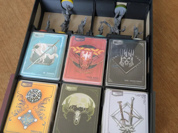 Unmatched The Witcher 6 Characters Insert