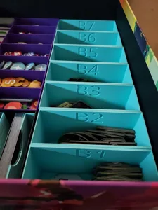 Dead Cells Board Game - Biome Trays (B1-B7) and additional trays for Deck of Secrets and tokens (retail edition only)