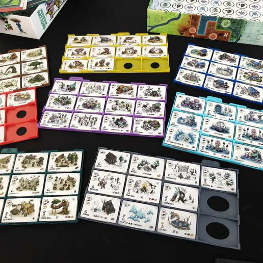 Notebook Nations, play trays and insert.