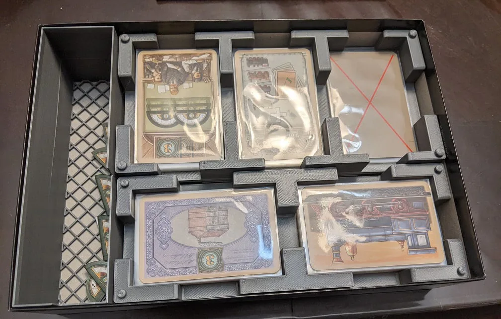 Coal Baron The Card Game Insert Organizer
