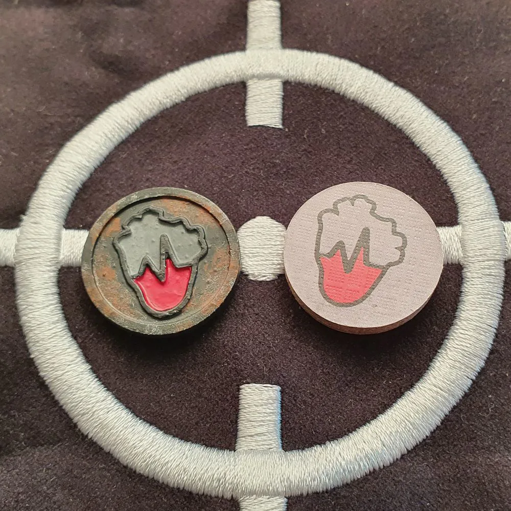 Sniper Elite Board Game Health Token