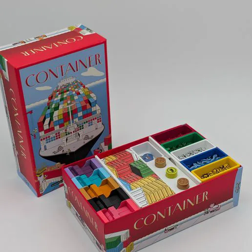 Container (Allplay 2026 Edition) – DELUXE ONLY BOX -  Board Game Insert & Organizer