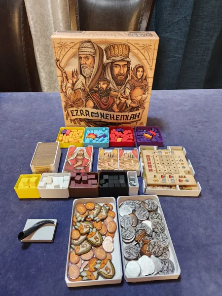 Ezra and Nehemiah Boardgame insert