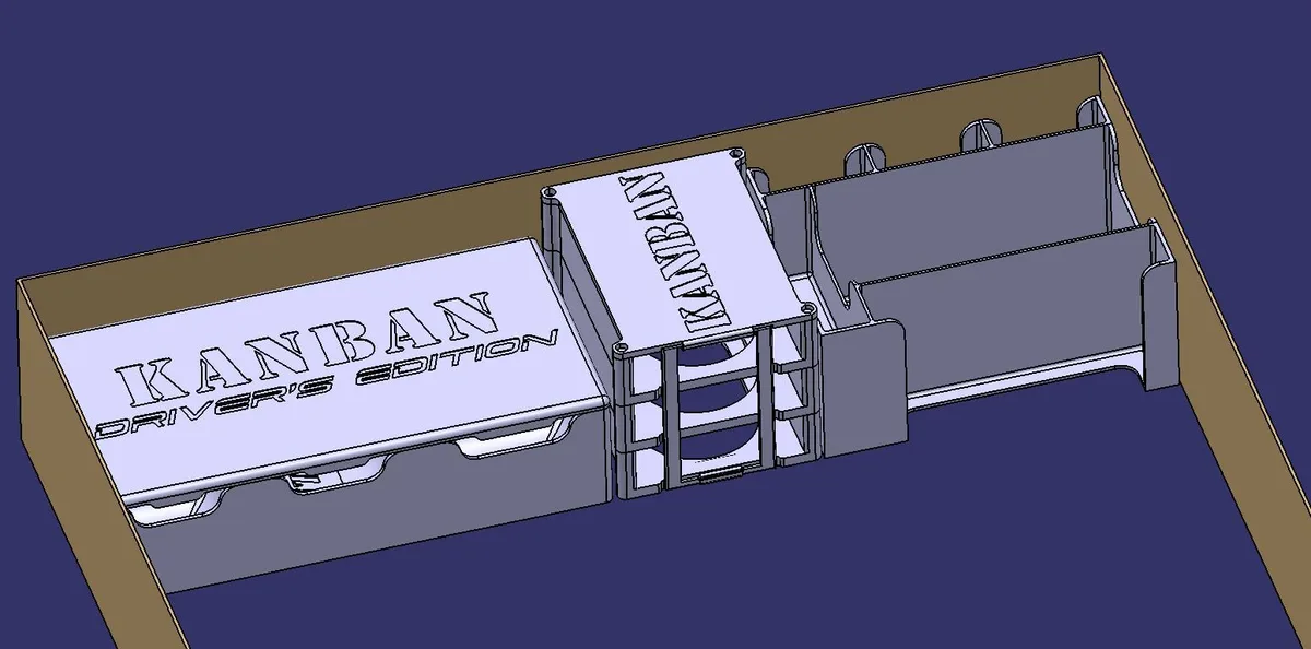 Kanban Driver's Edition Box Organizer