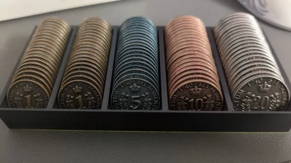 Rococo Deluxe Metal coins Tray
