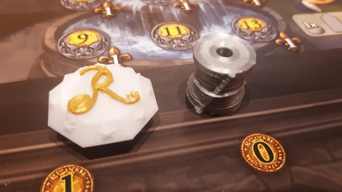 Rococo Boardgame Tokens