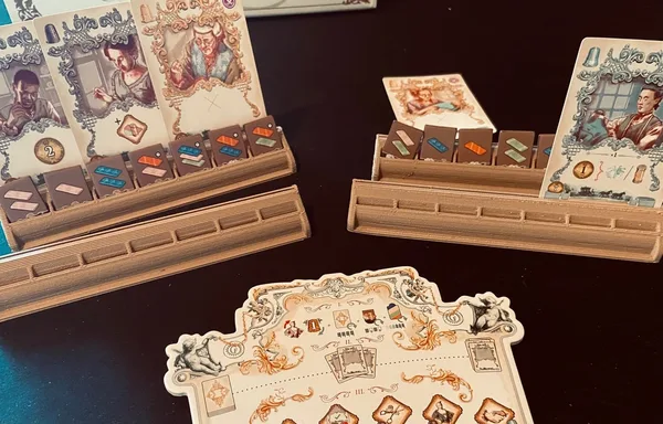 Rococo Deluxe token / card stand