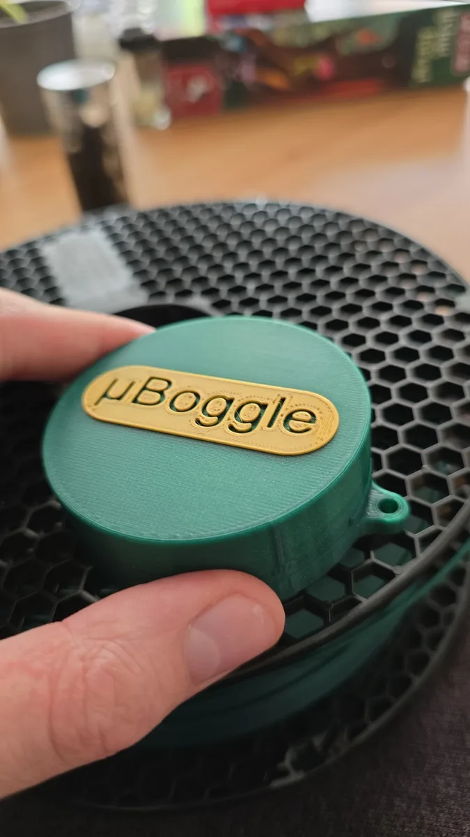Micro Boggle Game / Travel Boggle