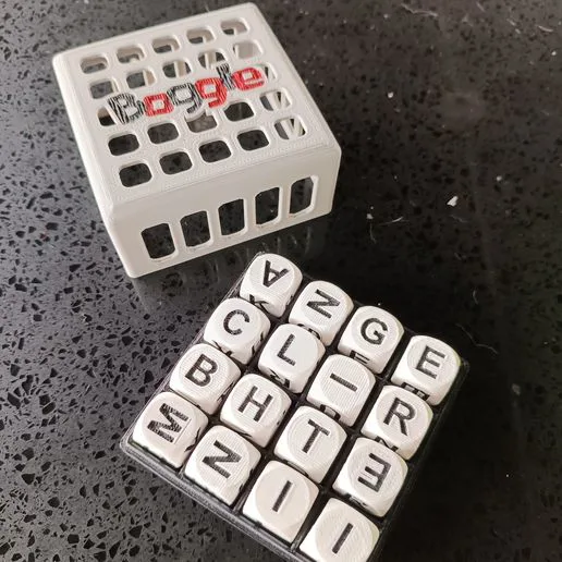 Boggle game (Both original and spanish versions)