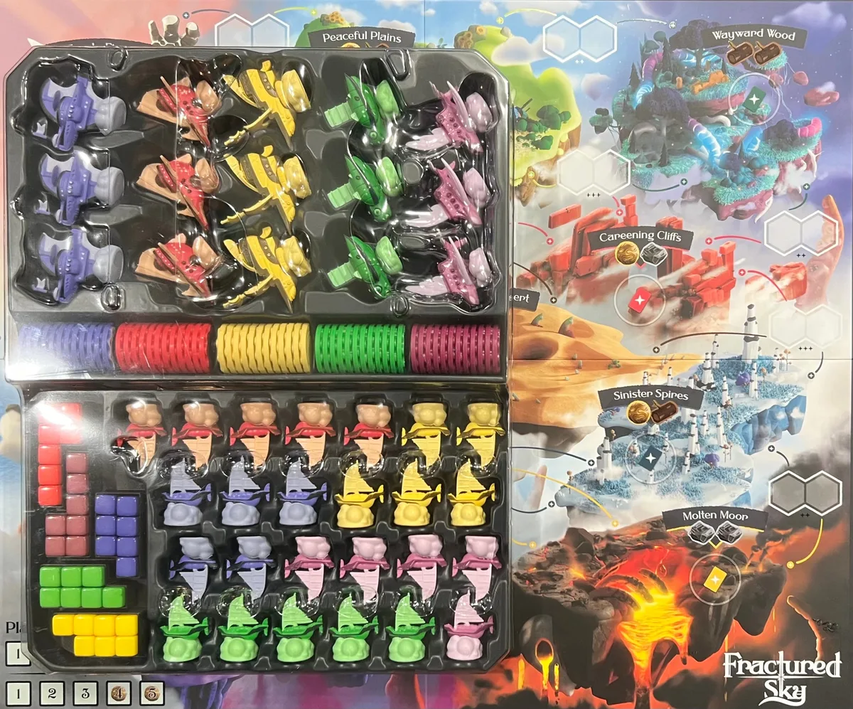 Fractured Sky - Resource Cube Tray
