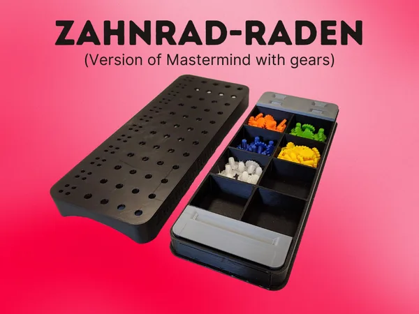 Zahnrad-Raden(Version of Mastermind with gears)